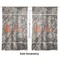 Hunting Camo Sheer Curtains Double