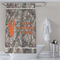Hunting Camo Shower Curtain Lifestyle