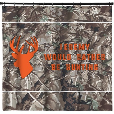 Hunting Camo Shower Curtain (Personalized)
