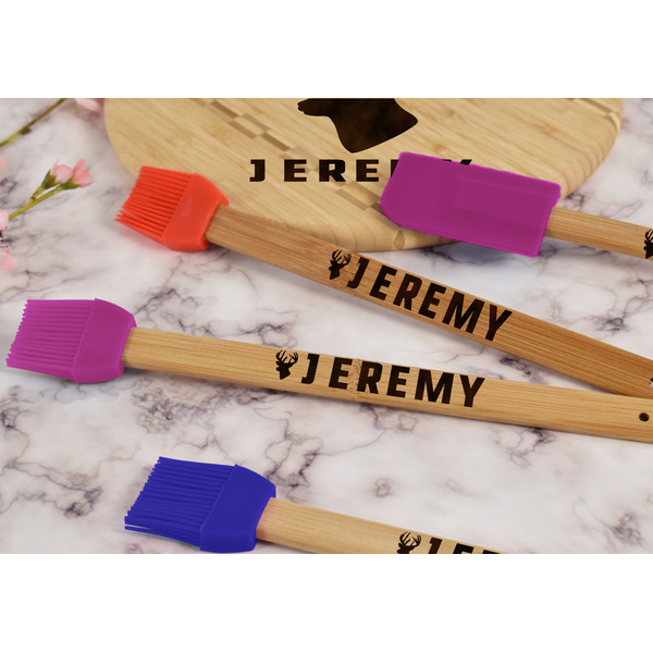 Hunting Camo Silicone Brush - Purple - Lifestyle