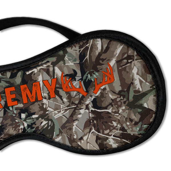 Hunting Camo Sleeping Eye Mask - DETAIL Large