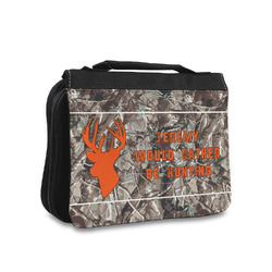 Hunting Camo Toiletry Bag - Small (Personalized)