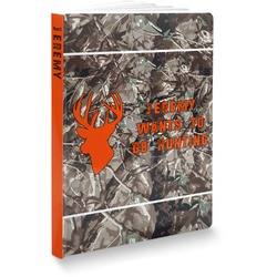 Hunting Camo Softbound Notebook - 7.25" x 10" (Personalized)