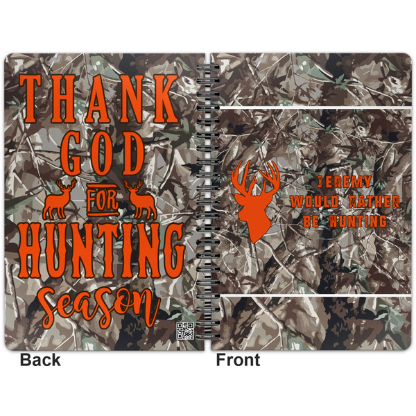 Hunting Camo Spiral Journal 7 x 10 - Apvl