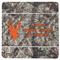 Hunting Camo Square Rubber Backed Coaster (Personalized)
