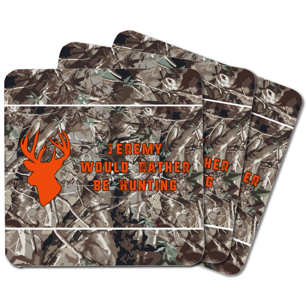 Hunting Camo Square Fridge Magnet - MAIN