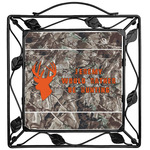 Hunting Camo Square Trivet (Personalized)
