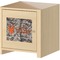 Hunting Camo Square Wall Decal on Wooden Cabinet