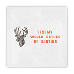 Hunting Camo Decorative Paper Napkins (Personalized)