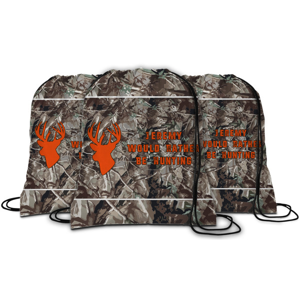 Hunting Camo String Backpack - MAIN