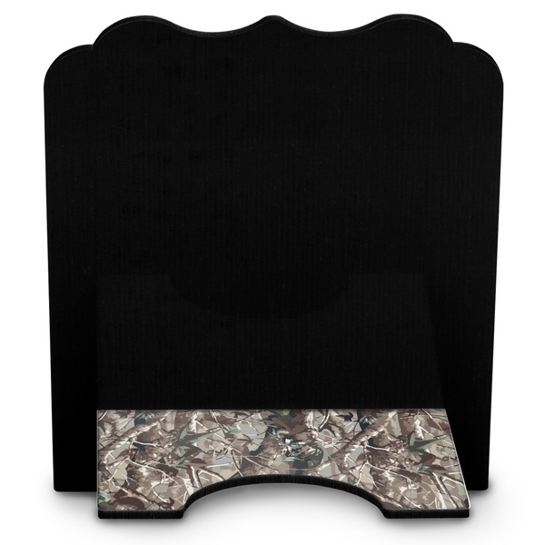 Hunting Camo Stylized Tablet Stand - Back