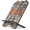 Hunting Camo Stylized Tablet Stand - Side View