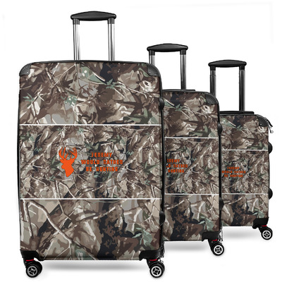 camo luggage set