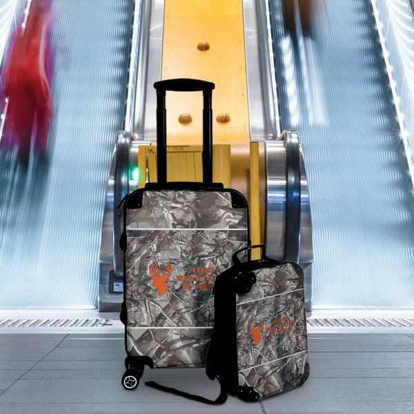 Hunting Camo Suitcase Set 4 - IN CONTEXT