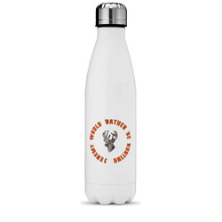Hunting Camo Water Bottle - 17 oz. - Stainless Steel - Full Color Printing (Personalized)