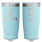 Hunting Camo Teal Polar Camel Tumbler - 20oz -Double Sided - Approval