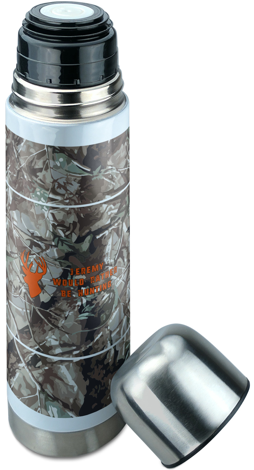 Hunting Camo Design Custom Stainless Steel Thermos