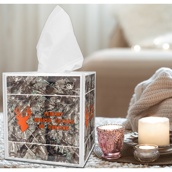 Hunting Camo Tissue Box - LIFESTYLE