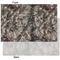 Hunting Camo Tissue Paper - Heavyweight - XL - Front & Back