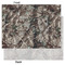 Hunting Camo Tissue Paper - Lightweight - Large - Front & Back