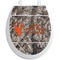 Hunting Camo Toilet Seat Decal (Personalized)