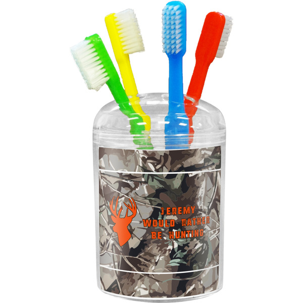 Custom Hunting Camo Toothbrush Holder (Personalized)