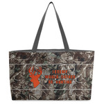 Hunting Camo Beach Totes Bag - w/ Black Handles (Personalized)