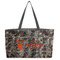 Hunting Camo Beach Totes Bag - w/ Black Handles (Personalized)