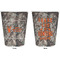 Hunting Camo Trash Can White - Front and Back - Apvl
