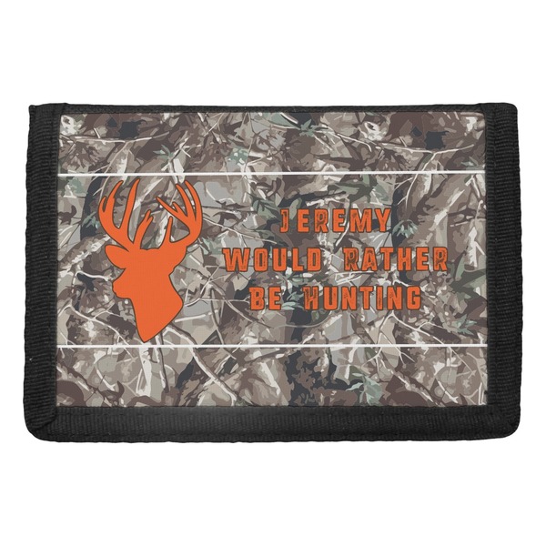 Custom Hunting Camo Trifold Wallet (Personalized)