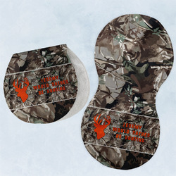 Hunting Camo Burp Pads - Velour - Set of 2 w/ Name or Text