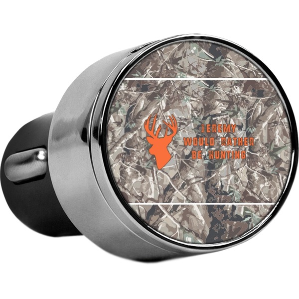 Custom Hunting Camo USB Car Charger (Personalized)