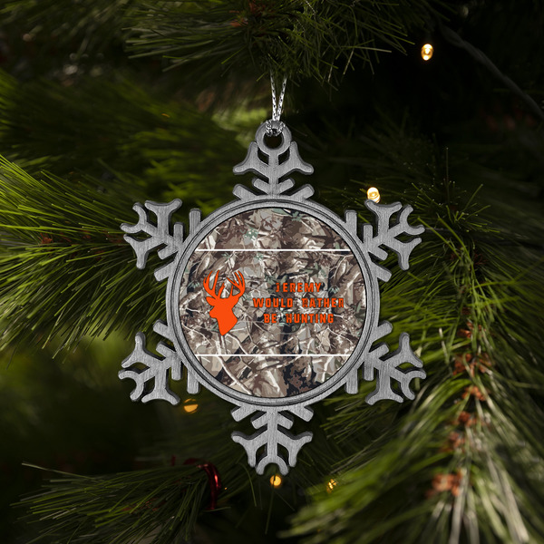 Hunting Camo Vintage Snowflake - (LIFESTYLE)