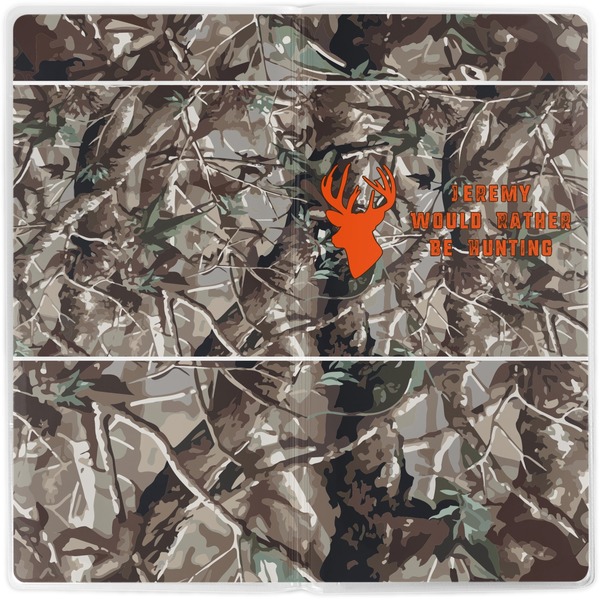 Hunting Camo Vinyl Document Wallet - Apvl