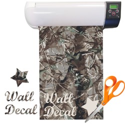 Hunting Camo Vinyl Sheet (Re-position-able)
