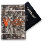 Hunting Camo Vinyl Passport Holder (Personalized)