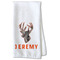 Hunting Camo Kitchen Towel - Waffle Weave - Partial Print (Personalized)