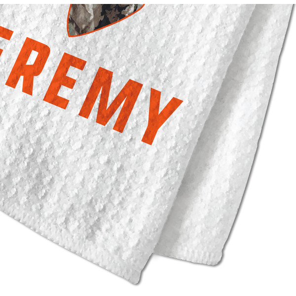 Hunting Camo Waffle Weave Towel - Closeup of Material Image