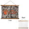 Hunting Camo Wall Hanging Tapestry - Landscape - APPROVAL