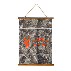 Hunting Camo Wall Hanging Tapestry - Tall (Personalized)