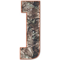 Hunting Camo Letter Decal - Custom Sizes (Personalized)