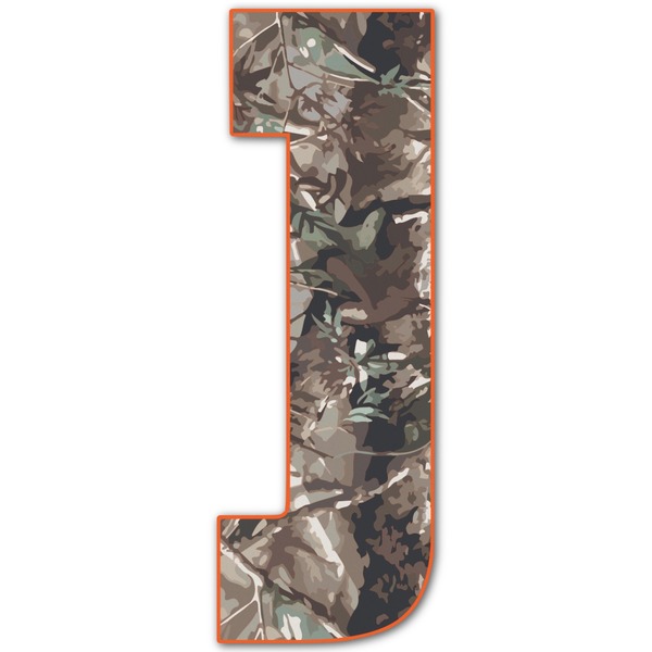 Custom Hunting Camo Letter Decal - Small (Personalized)