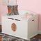 Hunting Camo Wall Monogram on Toy Chest