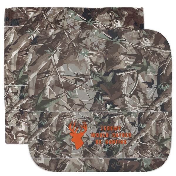 Custom Hunting Camo Facecloth / Wash Cloth (Personalized)