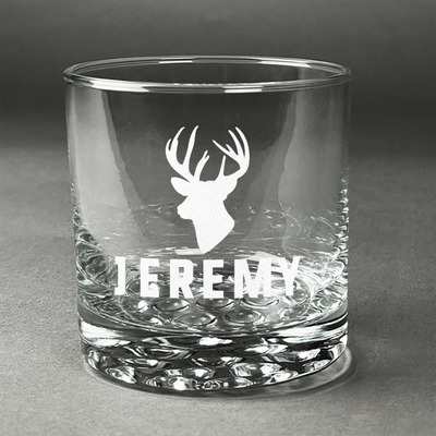 Hunting Camo Whiskey Glass - Engraved (Personalized)