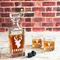 Hunting Camo Whiskey Glass - In Context