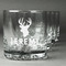 Hunting Camo Whiskey Glasses (Set of 4) (Personalized)