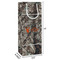 Hunting Camo Wine Gift Bag - Dimensions