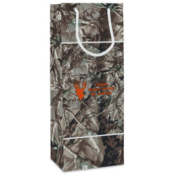 Hunting Camo Wine Gift Bags - Gloss (Personalized)