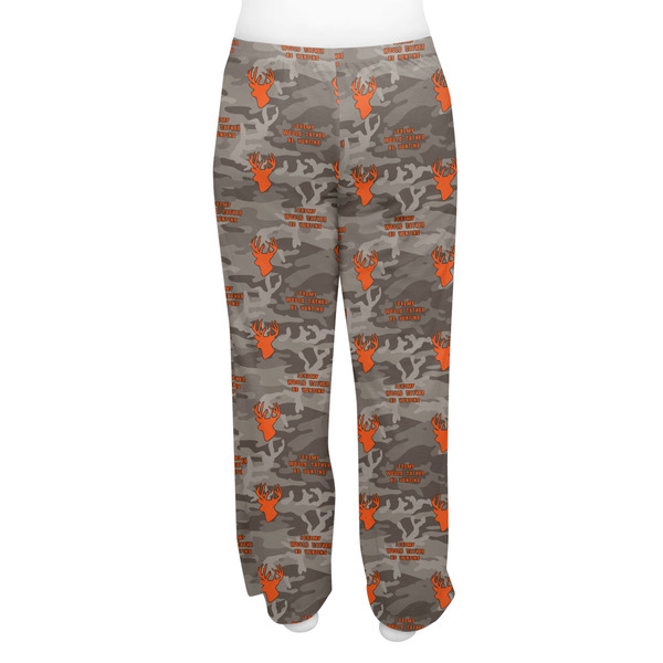 Hunting Camo Women's Pj on model - Back